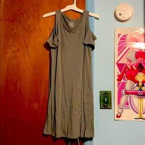 Grey loose fit dress